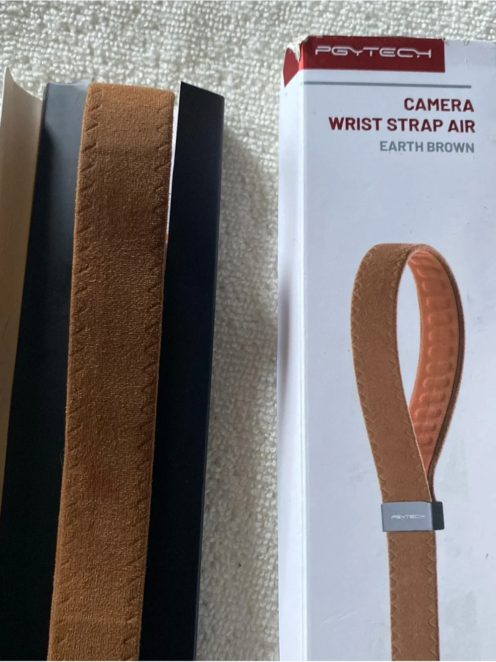 Earth Brown Camera Wrist Strap for Men